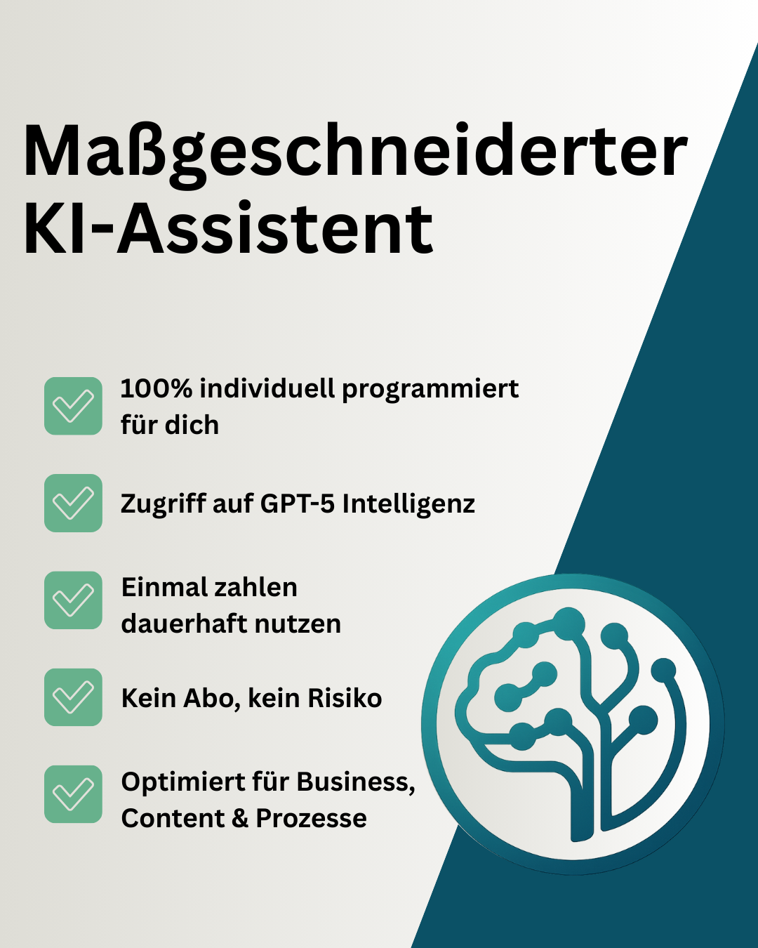 Maßgeschneiderter KI-Assistent